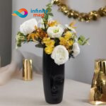 vaza decorativa infinityag nordic face neagra (3)